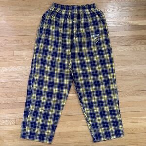 Youth Minnesota Vikings Pajamas, Kids, Size Large, Purple Gold Yellow Plaid SKOL